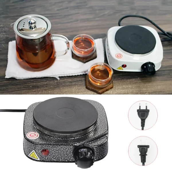 Electric Hot Plates Countertop EU/US Plug 110V-220V 550W for Cooking Tea Coffee DIY Lipsticks/Handmade Soap/Candle - Image 6