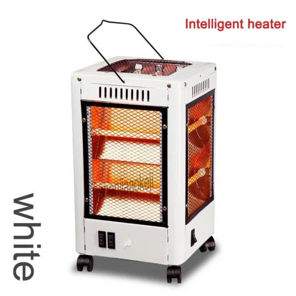 2kw Multi-function air heater home use heater & barbecue dual-use Five-sided speed hot Electric warmer Third gear adjustable - Image 4