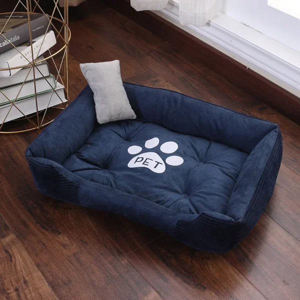 Warm Bone Pet Dogs Bed Washable House Cat Puppy Cotton Kennel Mat Soft Nest Dog Baskets Pet Products For Small Medium Large Dog - Image 7