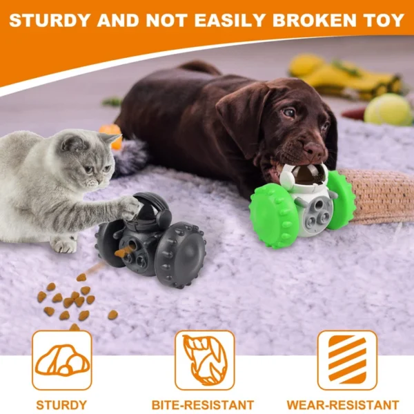 Benepaw Robot Shape Dog Toys Interactive Pet Food Dispenser Puzzle Food Dispensing Cat Slow Feeder For Puppies Medium Dogs - Image 5