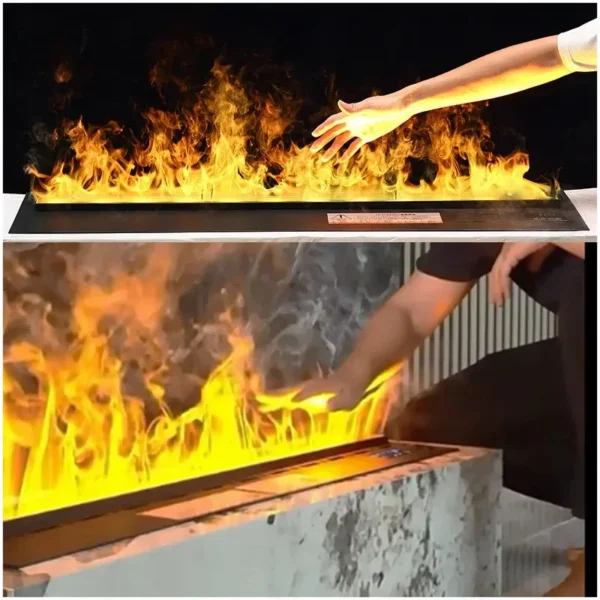 1500mm 3D Steam Water Electric Fireplace For Indoor - Image 3