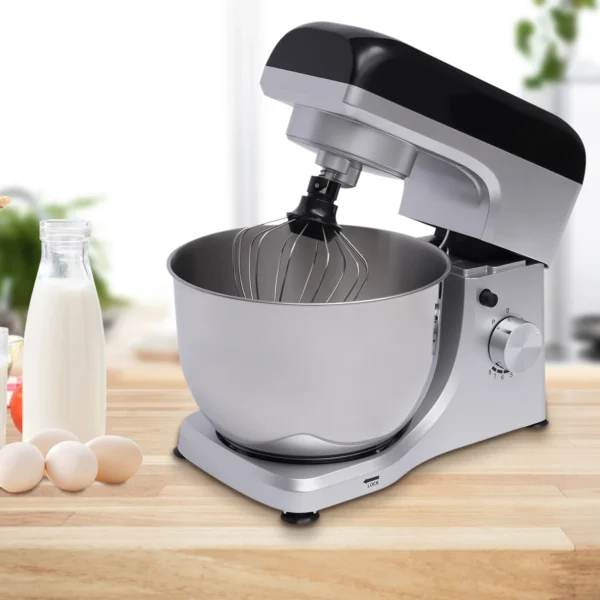 500W Electric Food Stand Mixer Cream Blender Dough Kneading 8Speed Cake Bread Chef Machine Whisk Eggs Beater