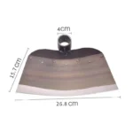 Grass Hoe Head Steel Weeding Shovel Thickened Gardening Hoe Land Plowing Vegetable Planting Multi-Use Agricultural Tools
