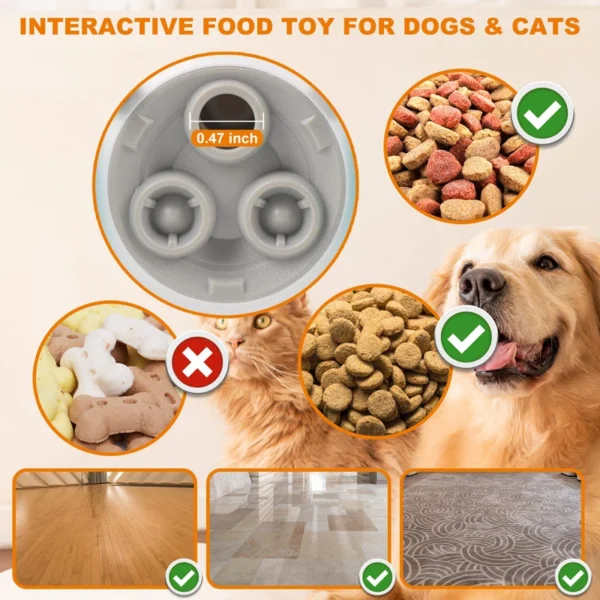 Benepaw Robot Shape Dog Toys Interactive Pet Food Dispenser Puzzle Food Dispensing Cat Slow Feeder For Puppies Medium Dogs - Image 4