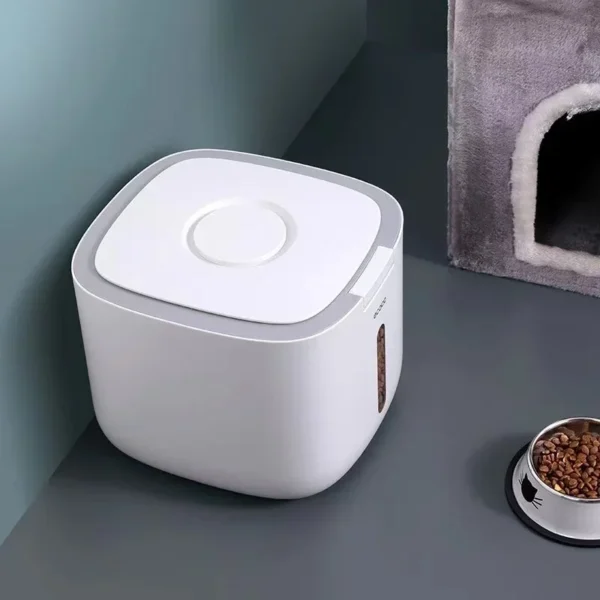 Pet Dog Food Storage Container Dry Cat Food Box Bag Moisture Proof Seal Airtight with Measuring Cup Kitten Litter Products - Image 6