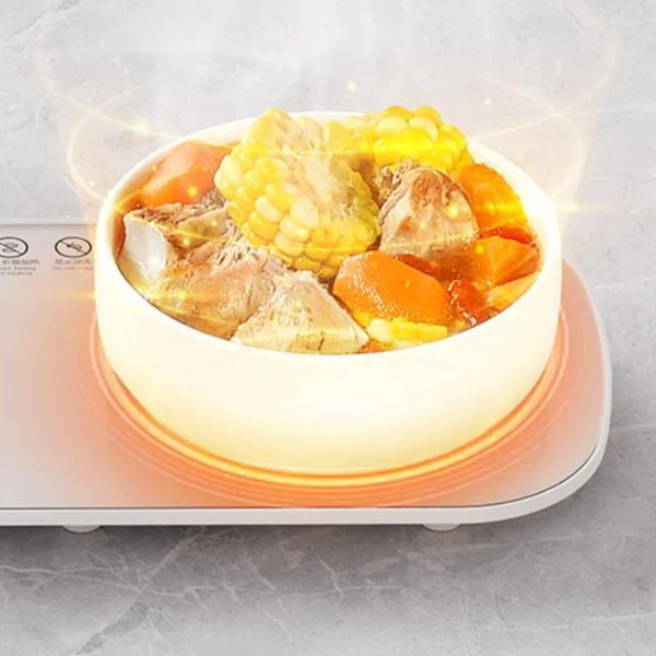 Electric Warming Tray 50W Food Warmer Constant Temperature Table Heating Plate for Kitchen Restaurants Home Insulation Board - Image 5