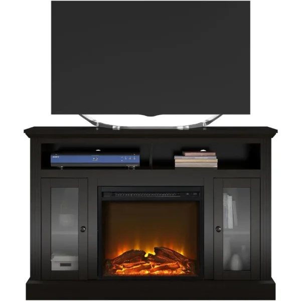 Chicago Electric Fireplace TV Console for TVs up to a 50", Espresso - Image 4