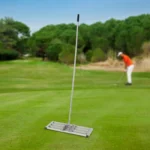 Level Lawn Tool Soil Lawn Rake Stainless Steel Lawn Level Tool with Handle for Garden Backyard Golf Lawn