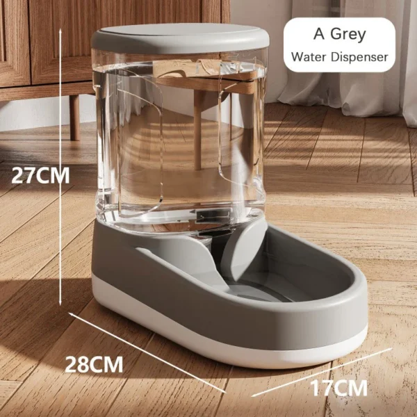 Automatic Pet Feeder Water Dispenser Dog Cat Gravity Food And Water Dispenser With Pet Food Bowl Large Capacity - Image 7