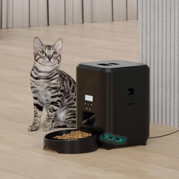 Smart Pet Feeder Automatic Cat Feeder Dog Slow Food Machine With Timed Quantitative Automatic Cat Food Dispenser Cat Dog Bowl - Image 3