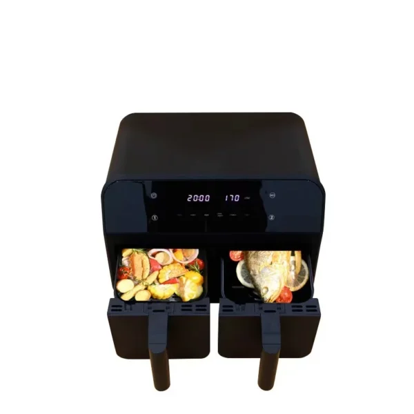 New all-in-one multifunctional electric oven, home air fryer, intelligent kitchen baking and french fry machine - Image 2