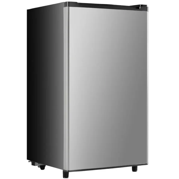 3.2Cu.Ft Mini Fridge with Freezer Small Refrigerator Single Door Adjustable Thermostat Energy-efficient Low Noise,Compact Fridge - Image 2