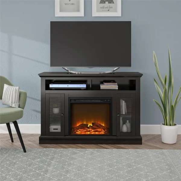 Chicago Electric Fireplace TV Console for TVs up to a 50", Espresso - Image 2