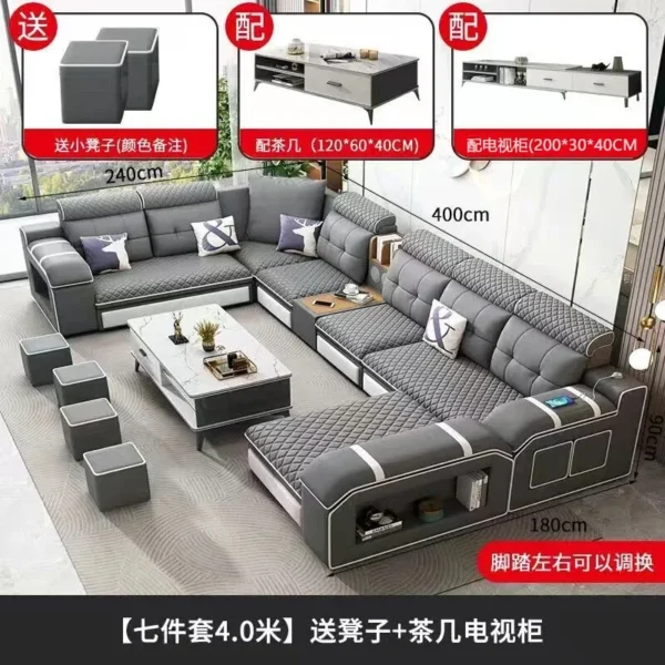 Couch Pouf Living Room Sofas Futon Floor Designer Relaxing Filling Nordic Living Room Sofas Room Decor Divano Home Furniture - Image 12