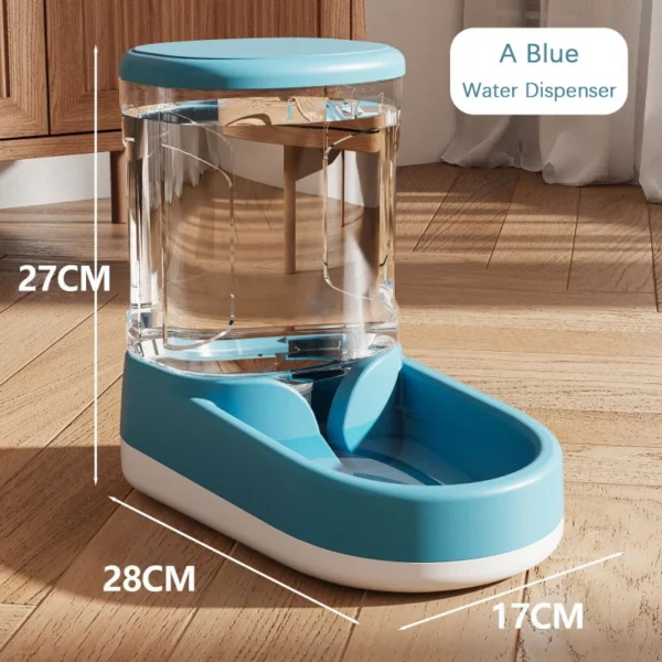 Automatic Pet Feeder Water Dispenser Dog Cat Gravity Food And Water Dispenser With Pet Food Bowl Large Capacity - Image 8