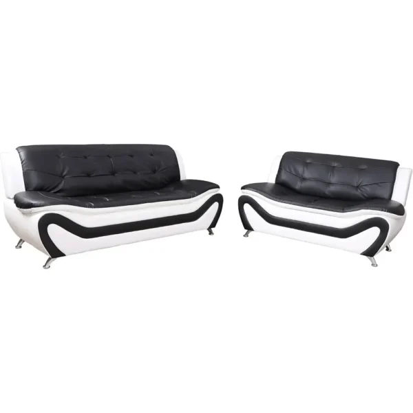 Fine Furniture 3 Piece Aldo Modern Sofa Set - Image 3