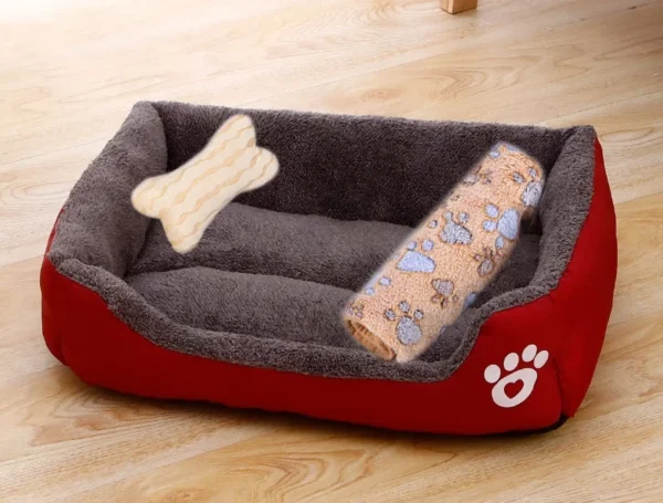 Warm Bone Pet Dogs Bed Washable House Cat Puppy Cotton Kennel Mat Soft Nest Dog Baskets Pet Products For Small Medium Large Dog - Image 17