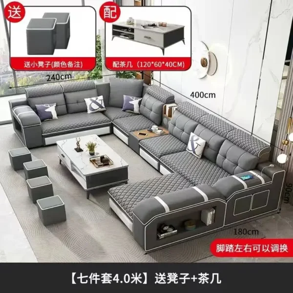 Couch Pouf Living Room Sofas Futon Floor Designer Relaxing Filling Nordic Living Room Sofas Room Decor Divano Home Furniture - Image 11