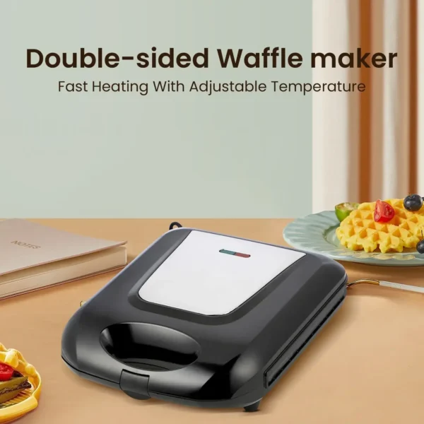 Mini Electric Walnut Cake Maker 24 Cake Troughs Automatic Nut Waffle Bread Machine Sandwich Iron Toaster Baking Breakfast Pan