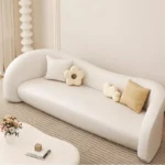 Modern Living Room Sofas Minimalist Sectional Italian Relaxing Sofas White Liners Oturma Odası Kanepeleri Home Furnitures