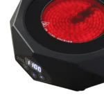 Hot Tea Burner Portable Coffee Touch Control Electric Hot Plate Mini Electric Stove for Tea Rooms Camping Tea Party Outdoor Car