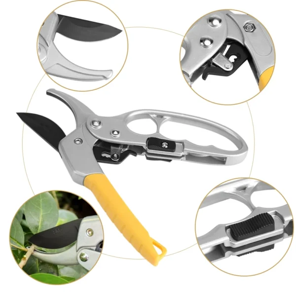 High Carbon Steel Pruning Shears Cutter Gardening Plant Scissor Branch Pruner Trimmer Tools - Image 4