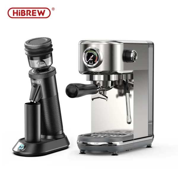 HiBREW 20Bar Semi Automatic Espresso Coffee Machine Temperature Adjustable Cold/Hot Super Slim Coffee Maker Cappuccino H10B - Image 8