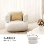 Modern Living Room Sofas Minimalist Sectional Italian Relaxing Sofas White Liners Oturma Odası Kanepeleri Home Furnitures