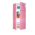 Refrigerator Home kitchen Double door Fresh and frozen dual-use Electric refrigerator deep freezer  cosmetic fridge