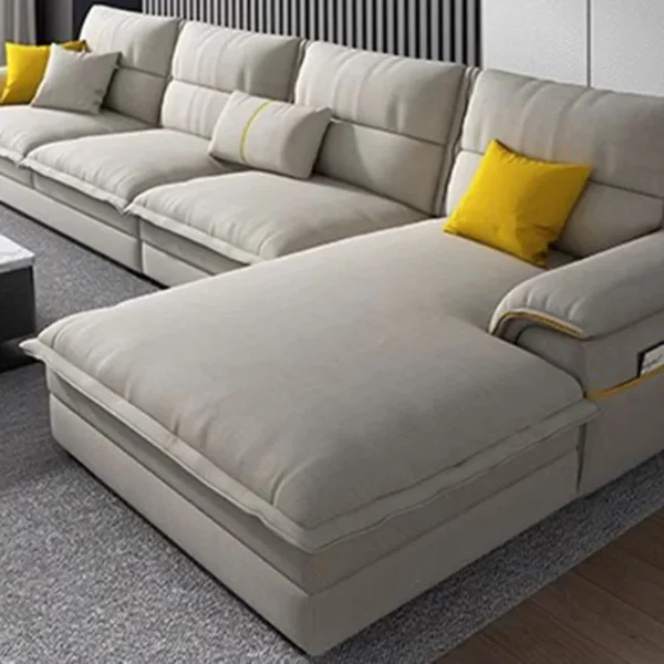 Storage Relax Square Sofa Sectional Simple Double Nordic Daybed Puffs Sofa Set Lazzy Cushion Salon Meuble Home Furniture - Image 3