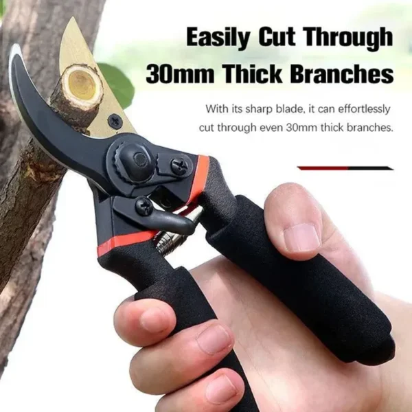 Garden Pruning Shears Plant Trim Horticulture Hand Pruner Shrub Garden Scissor Orchard Branch Shear Professional Pruning Tool - Image 2