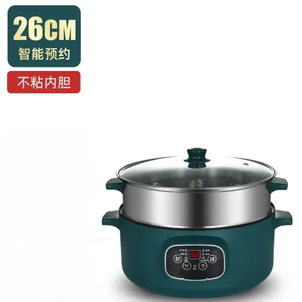 3/4/5 layer electric steamer multifunctional household large-capacity appointment timing multi-layer steamed bun steamer 220V - Image 6