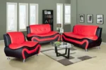 Fine Furniture 3 Piece Aldo Modern Sofa Set