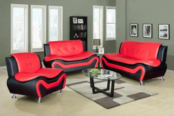 Fine Furniture 3 Piece Aldo Modern Sofa Set - Image 8