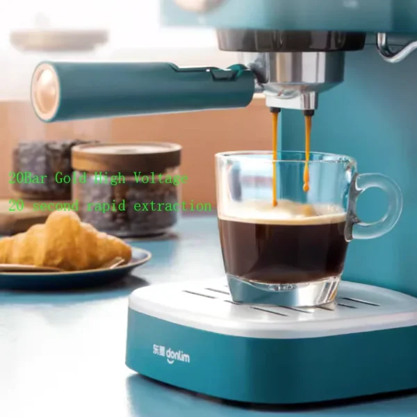 Espresso Coffee Machine Automatic Espresso Manufacturer 20Bar Cappuccino Electric Coffee Manufacturer Espresso Coffee Powder - Image 3