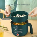 Mini Electric Cooker Non-stick Cooking 1-2 People Single/Double Hot Pot steamer Hot Pot Multifunction Electric Cooker for Home