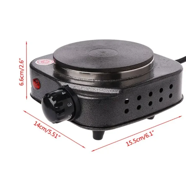 Stove Coffee Heater Plate 500W Multifunctional Home Appliance A0NC - Image 3