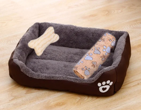 Warm Bone Pet Dogs Bed Washable House Cat Puppy Cotton Kennel Mat Soft Nest Dog Baskets Pet Products For Small Medium Large Dog - Image 16