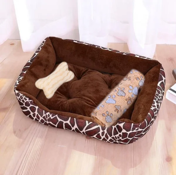 Warm Bone Pet Dogs Bed Washable House Cat Puppy Cotton Kennel Mat Soft Nest Dog Baskets Pet Products For Small Medium Large Dog - Image 15