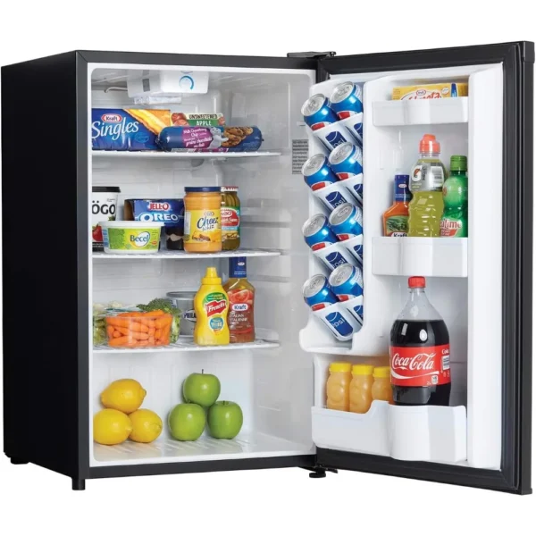 Designer DAR044A4BDD-6 4.4 Cu.Ft. Mini Fridge, Compact Refrigerator for Bedroom, Living Room, Bar, Dorm, Kitchen - Image 6