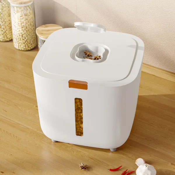 Large Dog Food Storage Bucket Pet Food Storage Bucket Food Seal Moisture-proof Cat Dry Bucket Storage Box Pet Snacks Boxes - Image 3