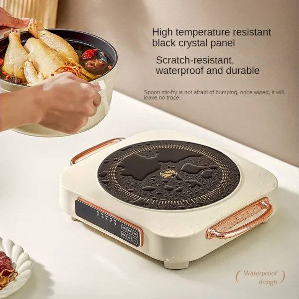 220V Hot Plate Electric Stove for Cooking Mini Home Ceramic Stove Multi Cooker Electromagnetic furnace - Image 4