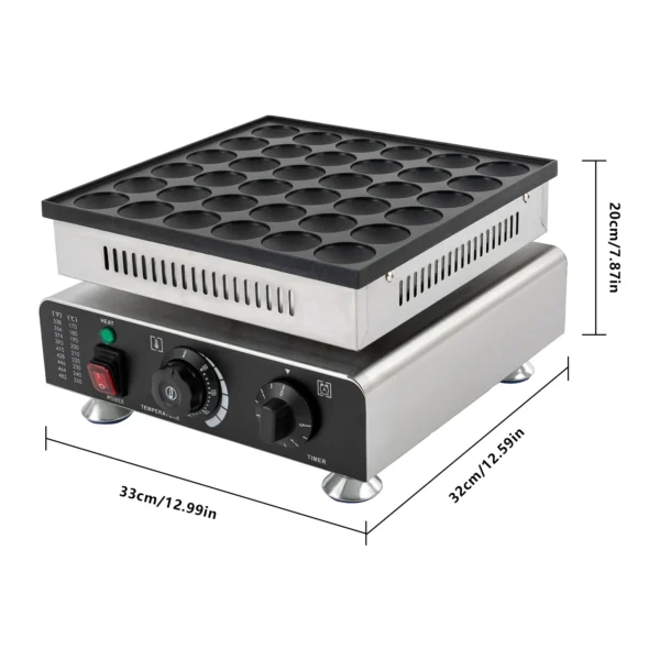 Home Nut Cake Machine Nut Waffle Machine Peanut Hazelnut Muffin Machine Multifunctional Homemade Dried Fruit Maker - Image 5