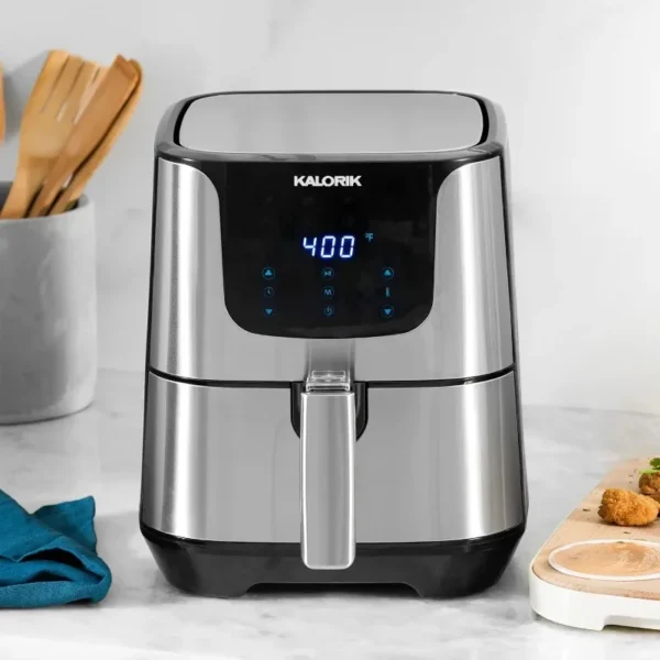 Kalorik 5.3 Quart XL Air Fryer Pro with Digital Touch Screen - Image 2