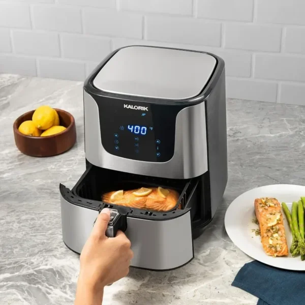 Kalorik 5.3 Quart XL Air Fryer Pro with Digital Touch Screen - Image 4