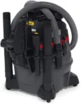 Ridgid 50368 Rv2400Hf Wet Dry Vacuum, 14-Gallon Shop Vacuum With Certified Hepa Filtration, 2-Stage 11.5A Motor, Casters, Pro