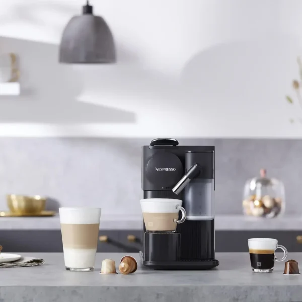 Lattissima One Original Espresso Machine with Milk Frother by De'Longhi, Shadow Black - Image 2