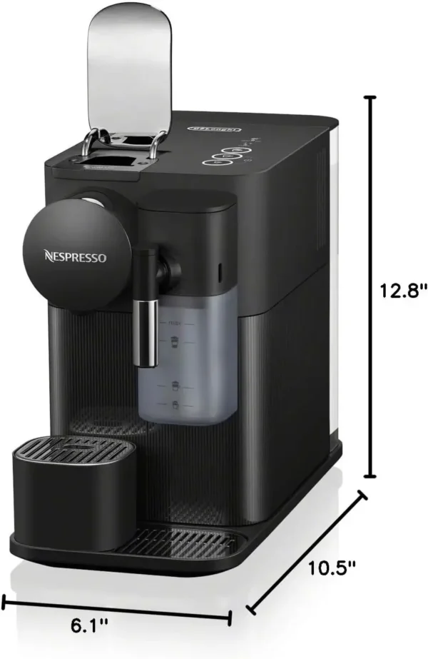 Lattissima One Original Espresso Machine with Milk Frother by De'Longhi, Shadow Black - Image 6