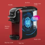 Italian Espresso Electric Coffee Capsule Machine 3 in 1 For Nestle Capsules Kitchen Appliances 19 bar Coffee Machine Sonifer