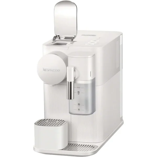 Nespresso Lattissima One Original Espresso Machine with Milk Frother by De'Longhi, Silky White